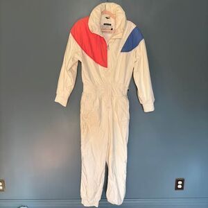 V I N T A G E 90s White Stag 90s ski snow cover all jumper jumpsuit one piece